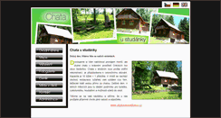 Desktop Screenshot of chataustudanky.cz